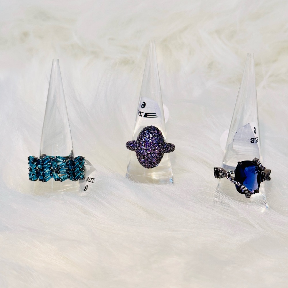 Bomb Party - Siren Collection Ring Size 9 Lot (3)